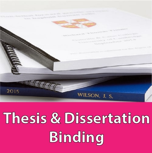 Dissertation Binding Loughborough